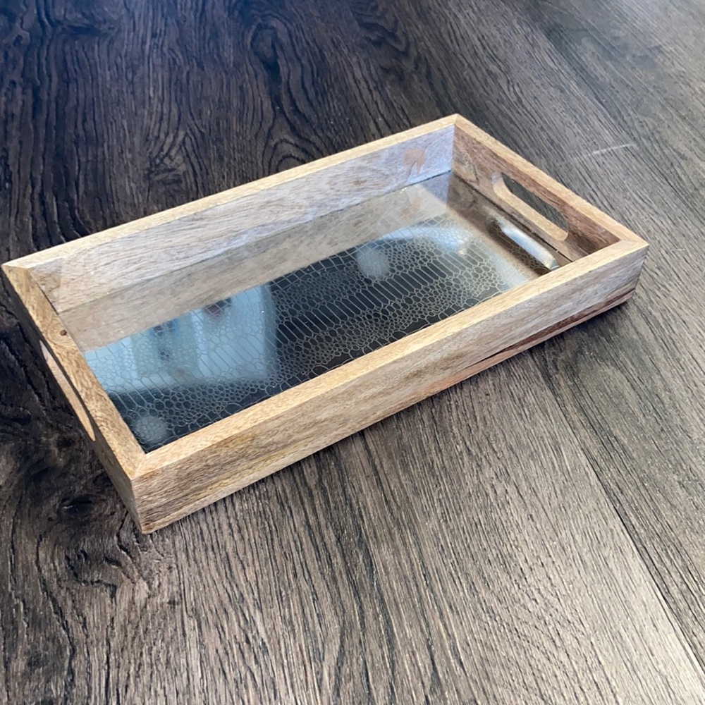 Wooden tray